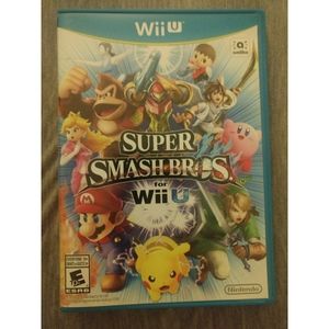 Super Smash Bros Nintendo Pokemon Mario Kirby Zelda Video Game Classic Wii U E